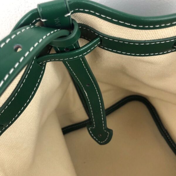 Goyar Bag 1990-2000s monogram small Flot bucket shoulder bag - Image 5