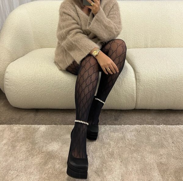 GG Pattern tights - Image 7