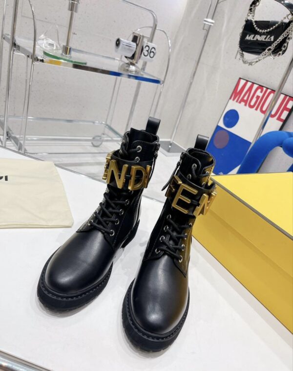 Fendigraphy Biker Boots Super A - Image 7