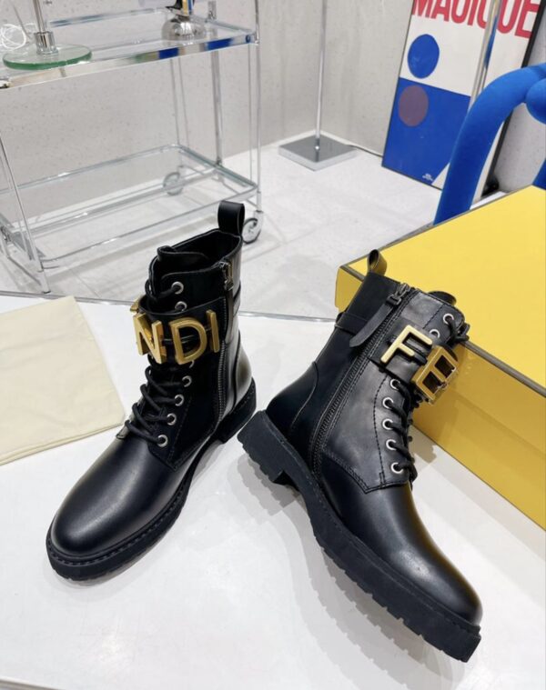 Fendigraphy Biker Boots Super A - Image 5