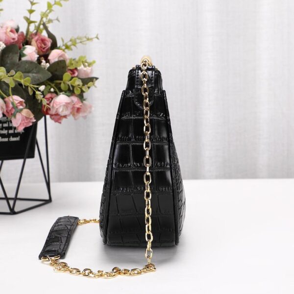 TF Mini Bianca Crocodile Embossed Tote Bag - Image 7