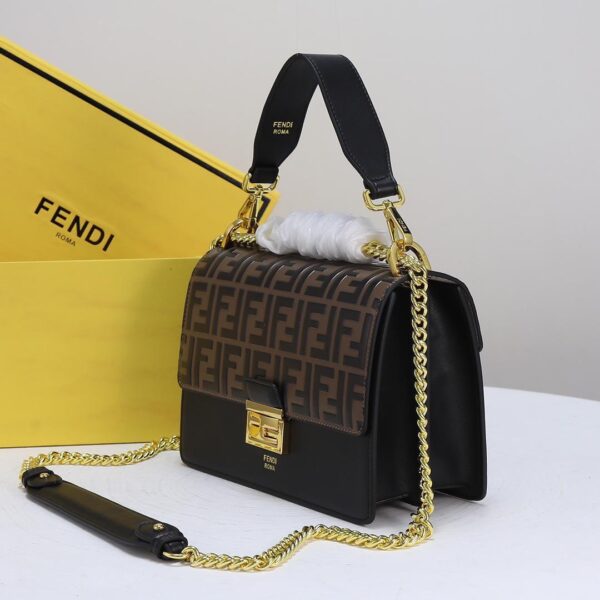 FF Kan I Faux Leather Bag - Image 8