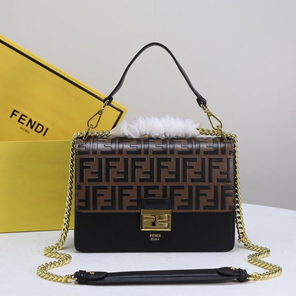 FF Kan I Faux Leather Bag
