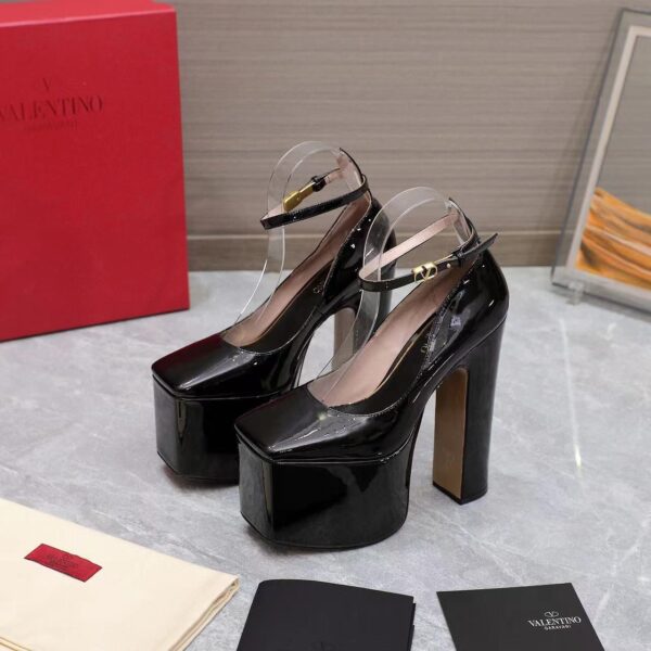 Valent Garavani Tan-Go Platform Pump In Patent Leather Super A - Image 2