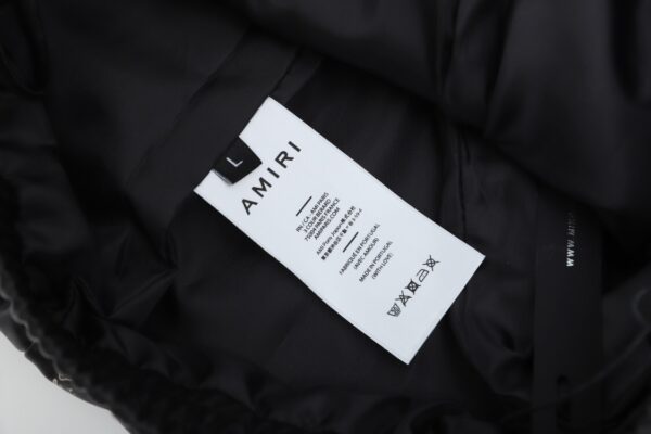 Amiri Leather Shirt & Shorts Set Super A - Image 11