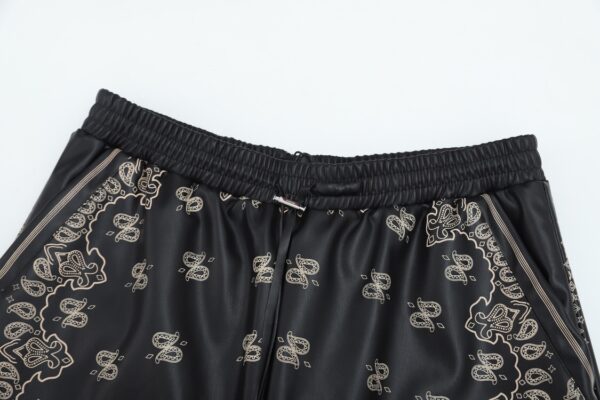 Amiri Leather Shirt & Shorts Set Super A - Image 14