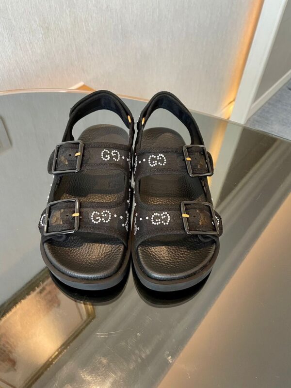 GG Sandals With Crystals Super A - Image 2