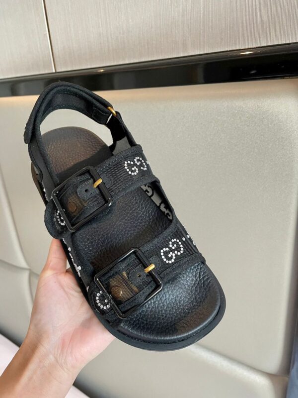 GG Sandals With Crystals Super A - Image 5
