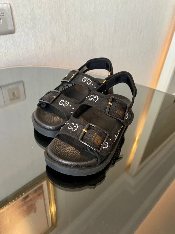 GG Sandals With Crystals Super A - Image 4