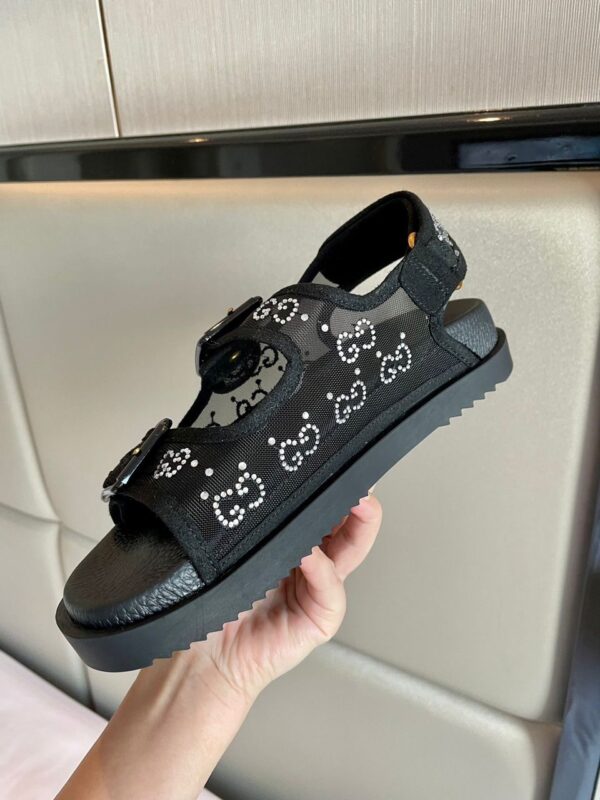 GG Sandals With Crystals Super A - Image 9