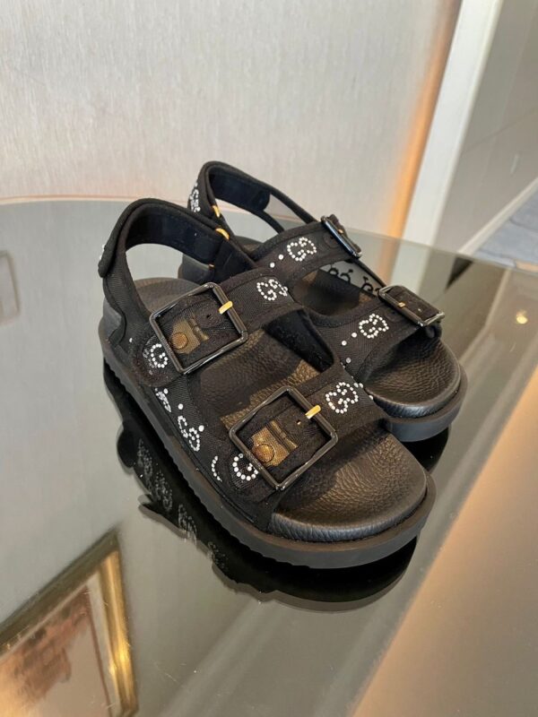 GG Sandals With Crystals Super A