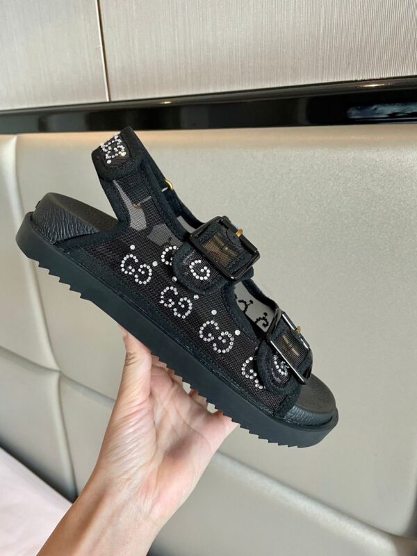 GG Sandals With Crystals Super A - Image 8
