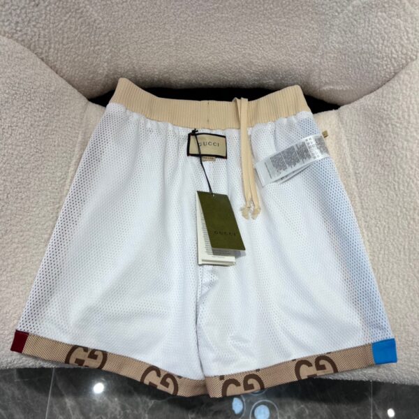 GG Beige Jumbo Shorts - Image 4