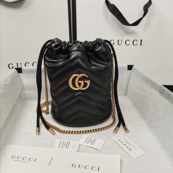 GG Marmont mini bucket bag - Image 3