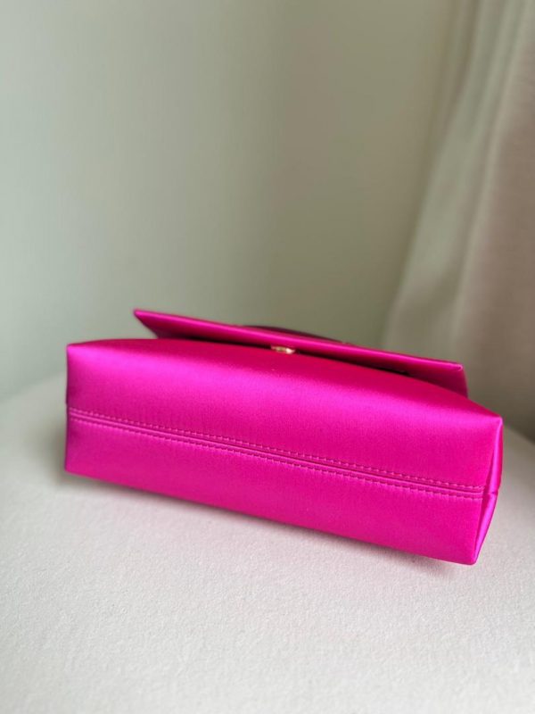 TF Women's Pink Mini Label Chain Bag Premium Edition - Image 7
