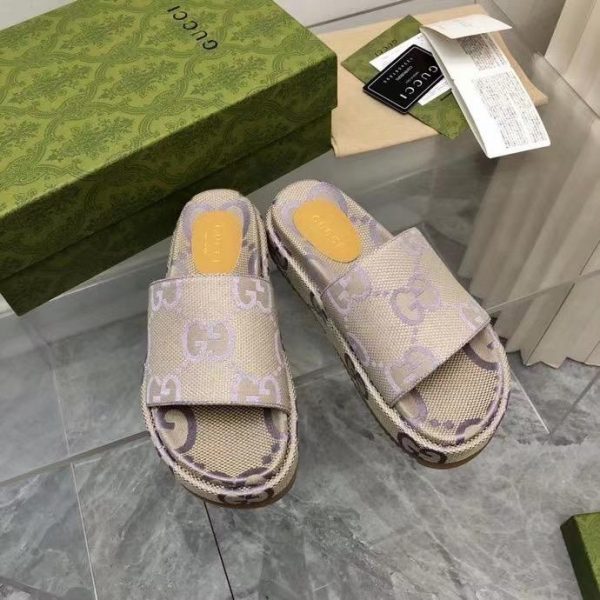 GG Flatform Sandals - Image 10