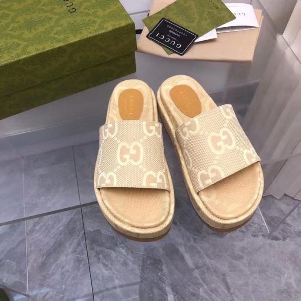GG Flatform Sandals - Image 7