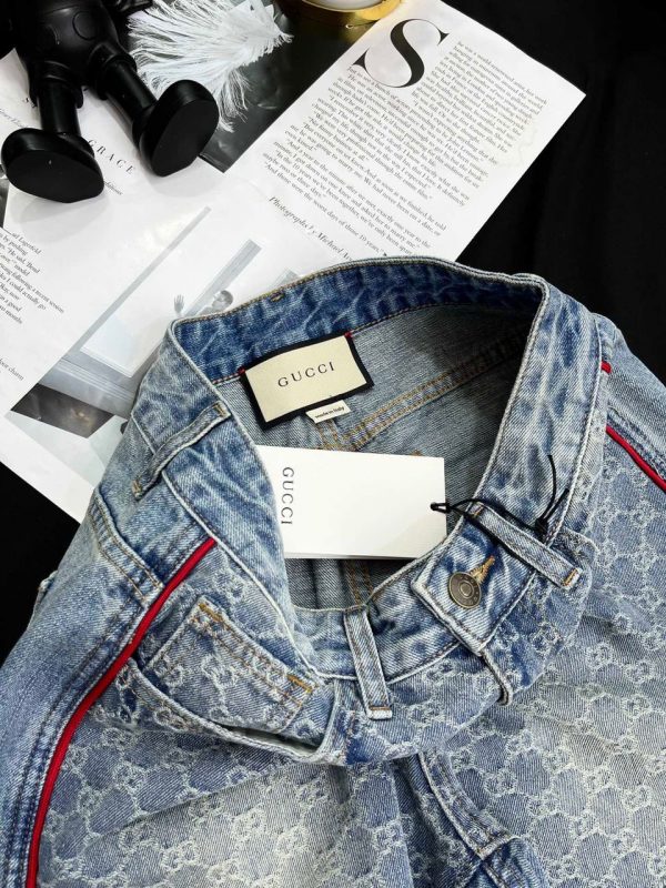 GG Denim Shorts - Image 5