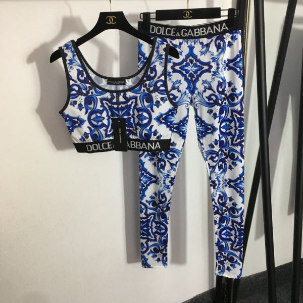 D&G Majolica Pants & Top Set - Image 7