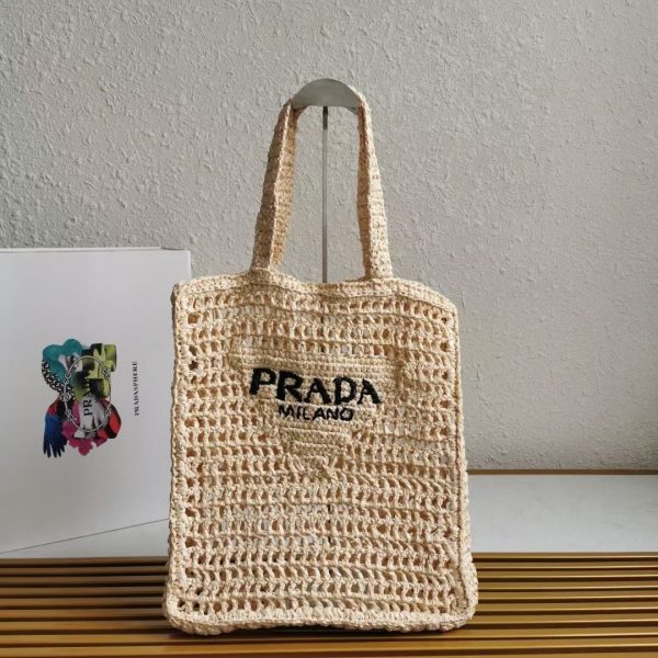 PRDA Raffia Tote Regular - Image 6