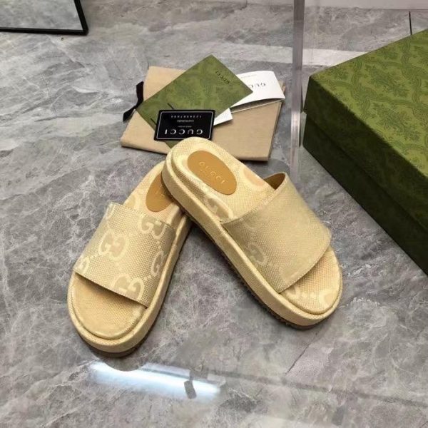 GG Flatform Sandals - Image 8