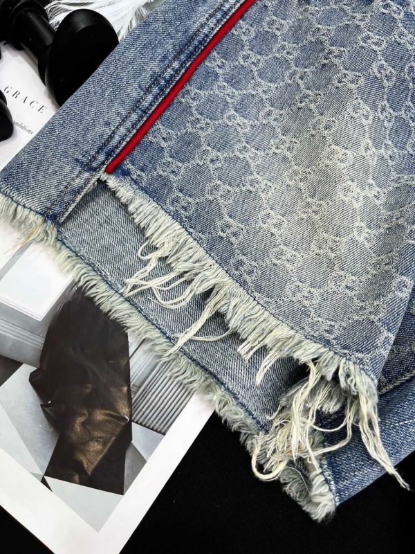 GG Denim Shorts - Image 8