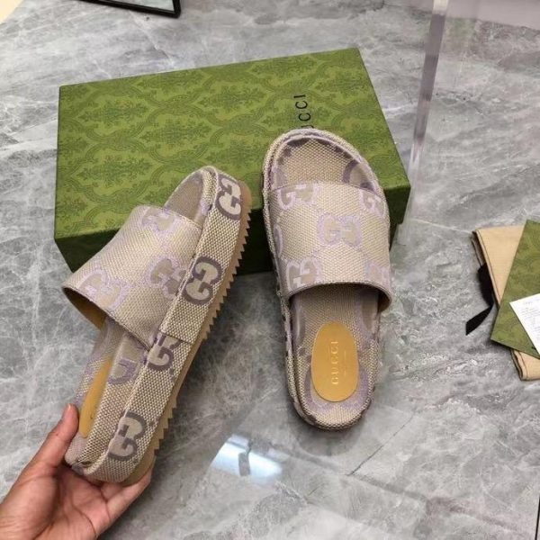 GG Flatform Sandals - Image 4