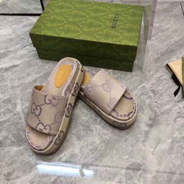 GG Flatform Sandals - Image 11