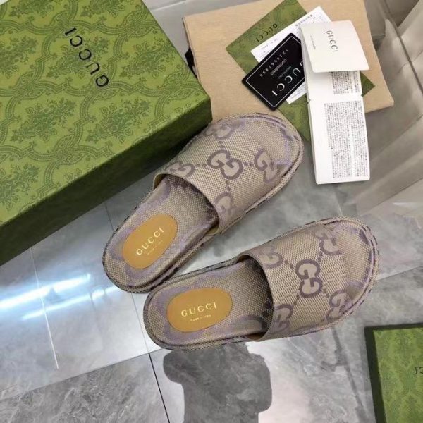 GG Flatform Sandals - Image 5