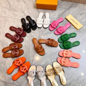 LV Isola Flat Mules Super A
