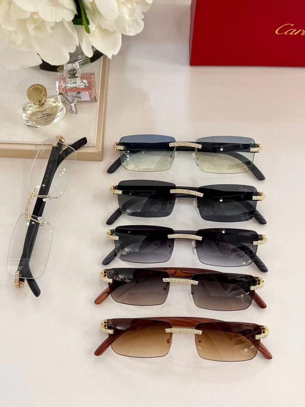 Cartier Diamond Glasses Super A - Image 9