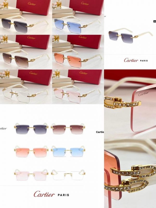 Cartier Diamond Glasses Super A - Image 2