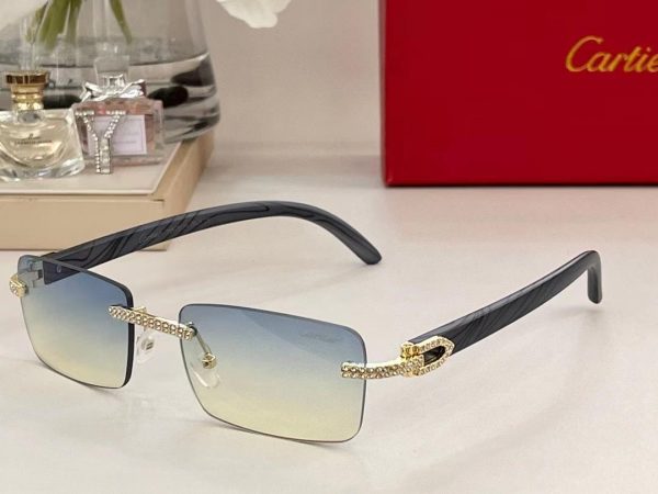 Cartier Diamond Glasses Super A - Image 3