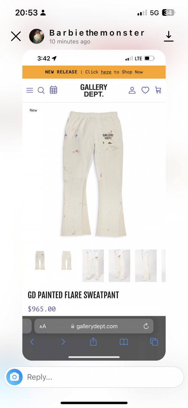 Gallery Dept Pants - Image 9