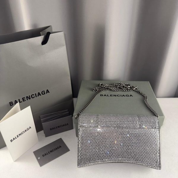 BB Hourglass crystal-embellished cross-body bag Super A - Image 13