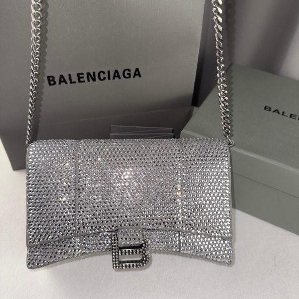 BB Hourglass crystal-embellished cross-body bag Super A - Image 11