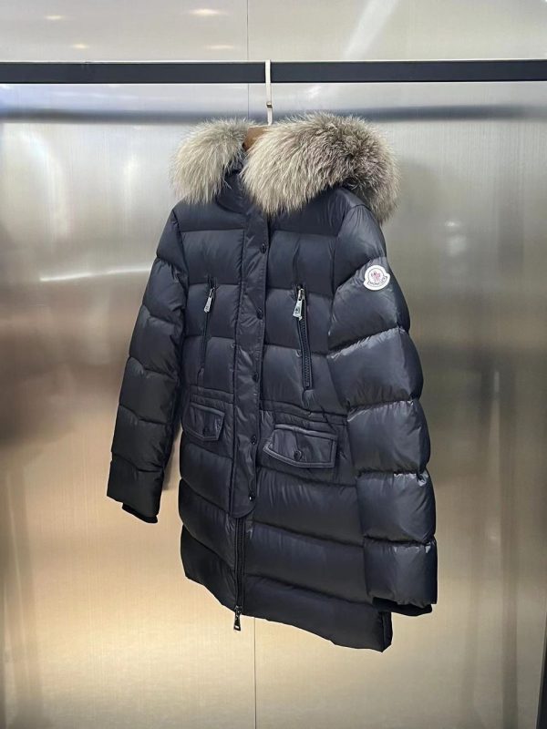 Monclr Aphroti Long Down Coat Super A - Image 9
