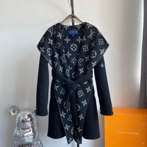 LV Belted Double Face Coat Super A