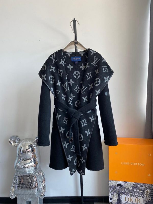 LV Belted Double Face Coat Super A