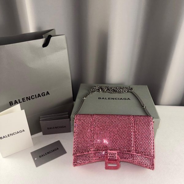 BB Hourglass crystal-embellished cross-body bag Super A