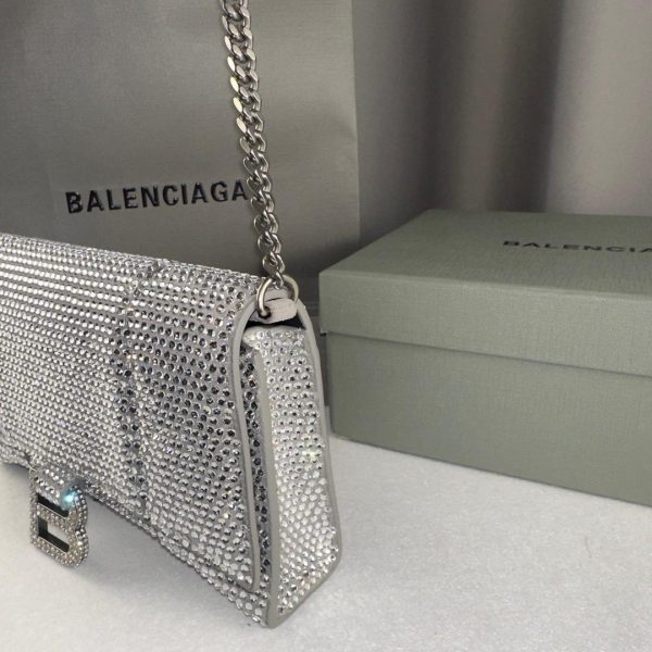 BB Hourglass crystal-embellished cross-body bag Super A - Image 8