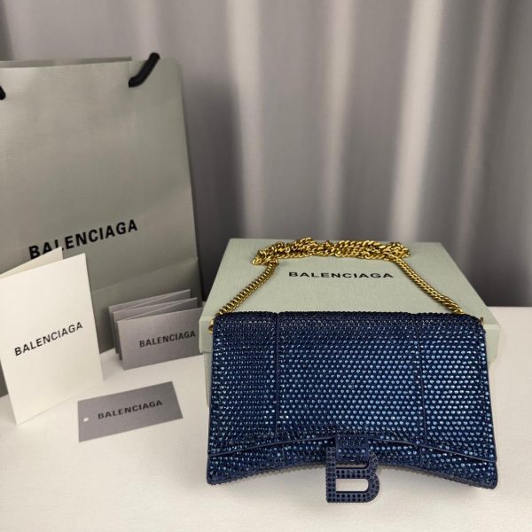 BB Hourglass crystal-embellished cross-body bag Super A - Image 5