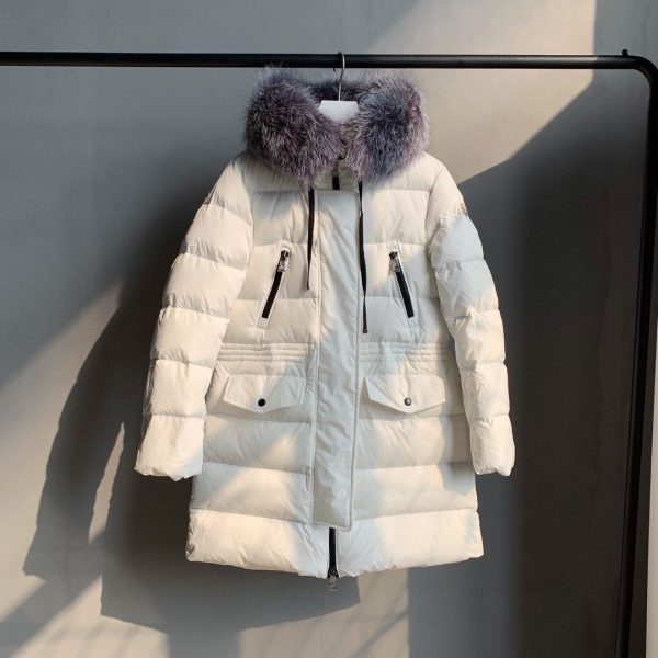 Monclr Aphroti Long Down Coat Super A - Image 3