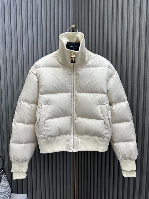 LV Cropped Monogram Puffer Jacket Super A - Image 2