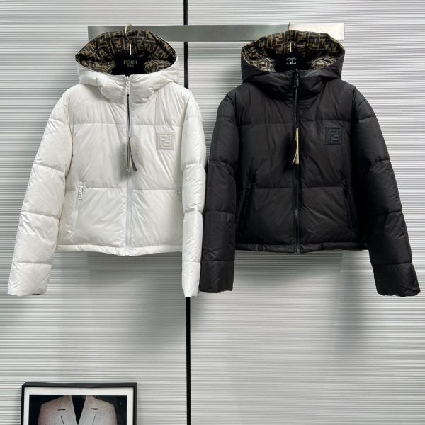 FF Reversible Puffer Down Coat Super A