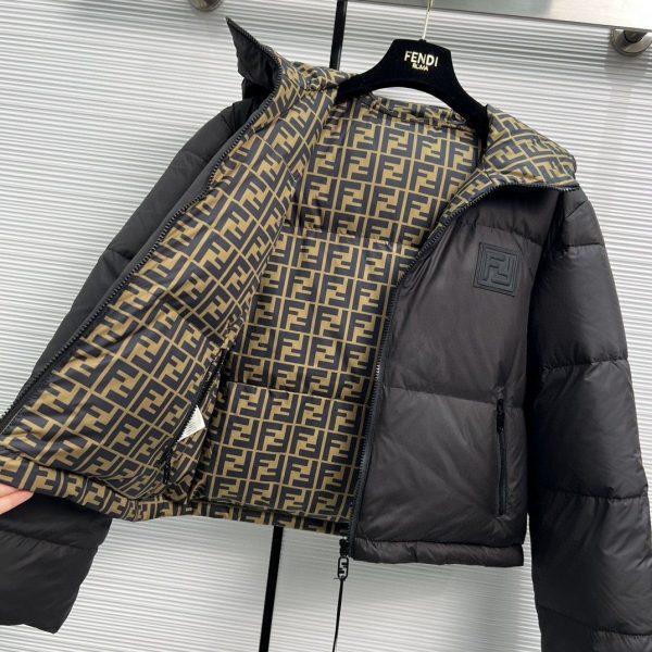 FF Reversible Puffer Down Coat Super A - Image 4