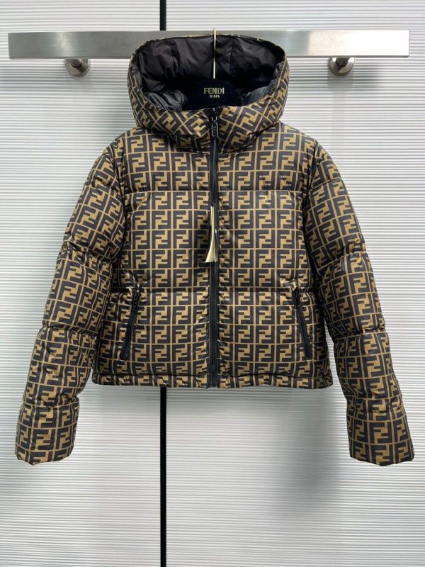 FF Reversible Puffer Down Coat Super A - Image 5