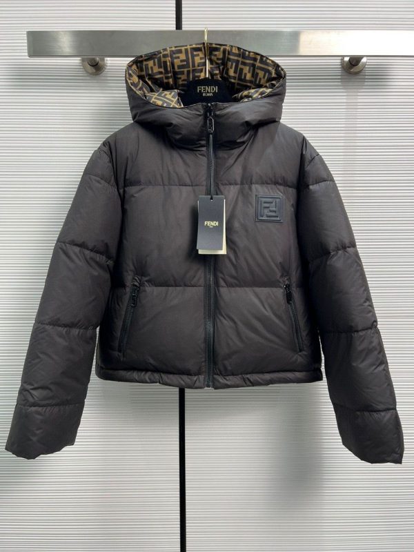FF Reversible Puffer Down Coat Super A - Image 8