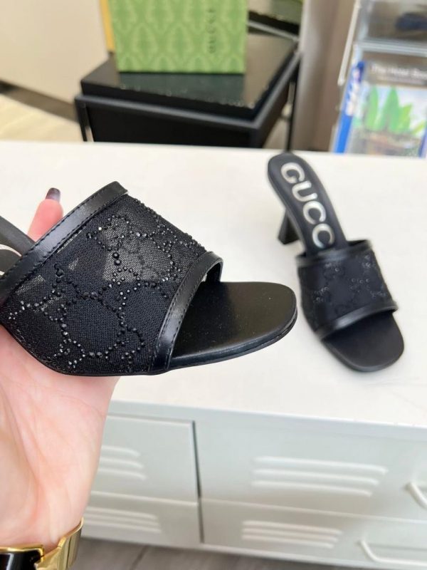 GG Mid-heel slide sandal super A - Image 14