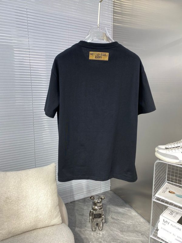 LV Bead-Embroidered Cotton T-Shirt - Image 7